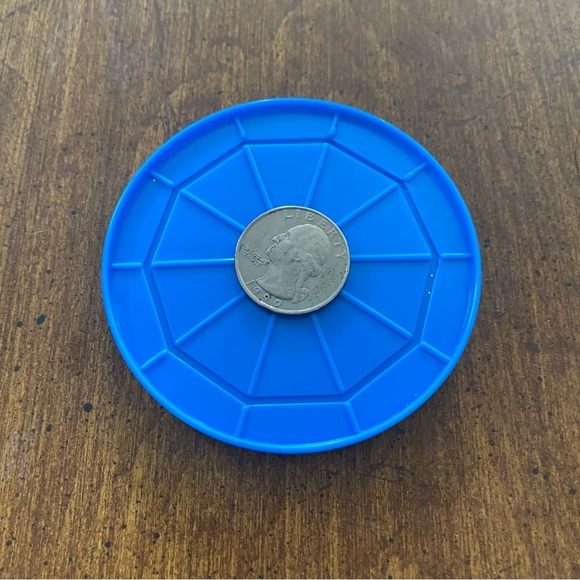Magic Trick Blue Coin Coaster (NWOT) - Picture 2 of 7